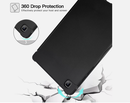 Premium PU Leather Flip Case for Samsung Galaxy Tab A7 10.4 T500/T505 – Smart Auto Wake/Sleep Cover