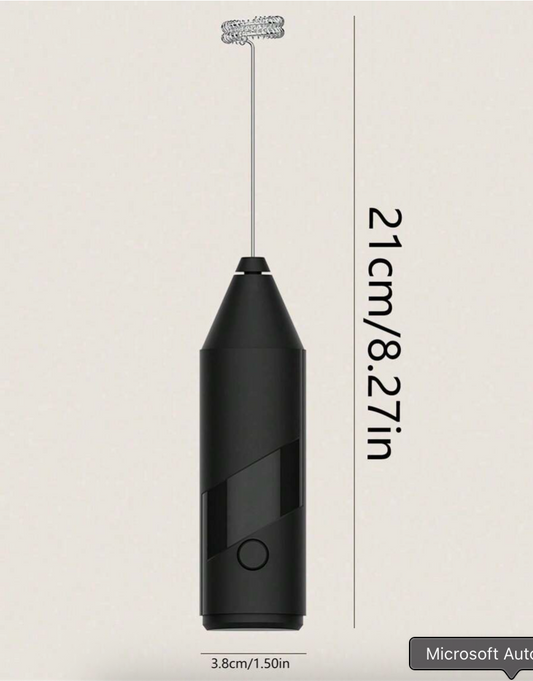 Rechargeable Milk Frother – Powerful Handheld Mixer for Lattes, Cappuccinos & More!